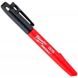 LAPIZ MARCADOR PUNTA FINA NEGRO MILWAUKEE 48-22-3100