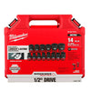 SET DE 14 DADOS DE IMPACTO CUADRO 1/2 MILWAUKEE 49-66-7013