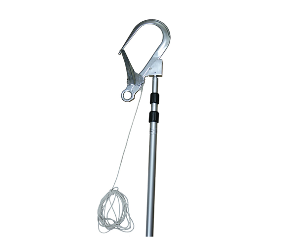 Pértiga Telescópica 3.20mt con Conector Aluminio de 60mm.