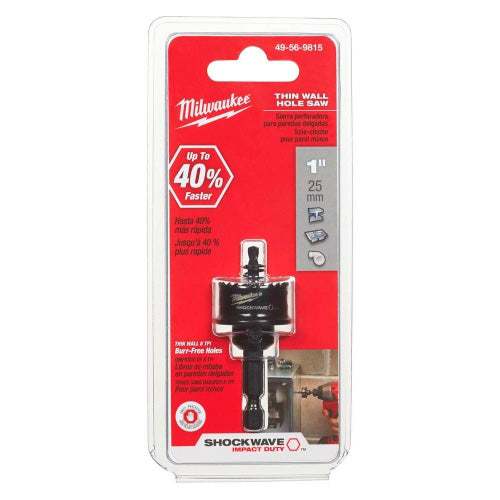 SIERRA COPA 25MM DE IMPACTO CON TOMA MILWAUKEE LACCE