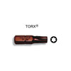 PUNTA CROSSMAN MAGNET. TORX T-7 1/4" X 25MM # 44-303 (10 UNI.) (OF)