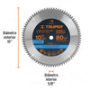 SIERRA CIRCULAR TRUPER P/ALUMINIO 10" X 80 DTS. #ST-1080A (18310)