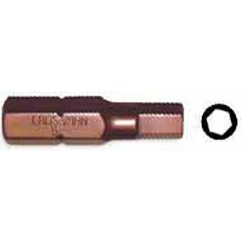 PUNTA CROSSMAN MAGNET. HEXAGONAL H-1.5 1/4"X25MM # 44-245 (10 UNI.)