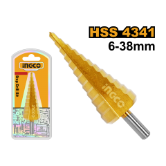 BROCA ESCALONADA INGCO  6-38 MM # AKSDS63803