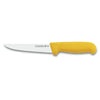 CUCHILLO TRES CLAVELES # 1374 POLIP. AMARILLO 15 CMS CARNICERO