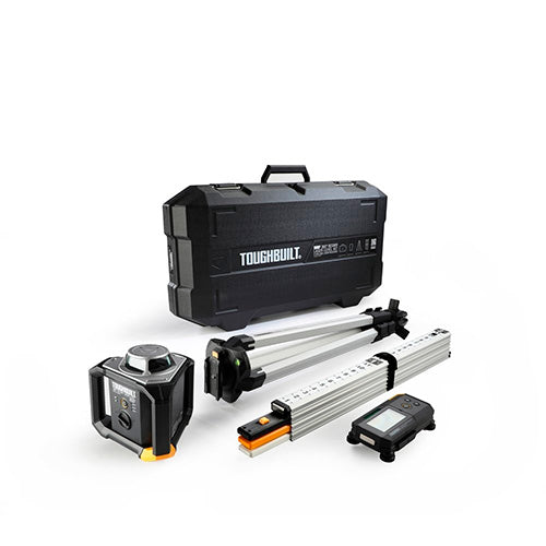 KIT NIVEL LASER 360 VERDE 150MT TOUGHBUILT TB-H2S4-LL-500-R1