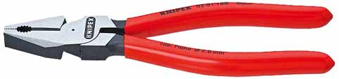 ALICATE KNIPEX  0201200SB (201200) - 200 MM UNIV.RECUB/PLASTICO