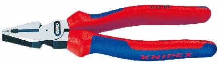 ALICATE KNIPEX  0202200 (202200) - 200 MM UNIV.CON FUNDA/PLAST