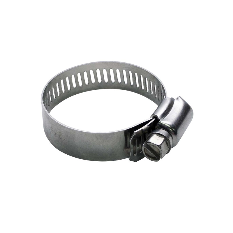 ABRAZADERA REF. KENDO INOX.1.13/16"-2.3/4" ANCHO 1/2" BOLSA 5 PZS # 50063