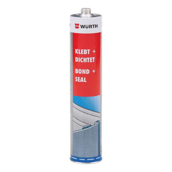 KD-ADHES/SELLANTE-CARTUCHO-GRIS-300ML - WURTH - WURTH