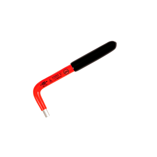 Llave Allen Aislada 1000v. 4.0mm x 120mm en L
