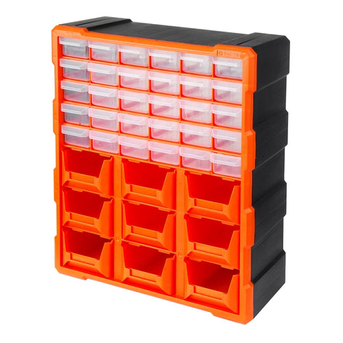 ORGANIZADOR TACTIX #320644 PLAST.- 47.5 X 38.5 X16.2 CM- 30 CAJAS Y 9 BANDEJAS