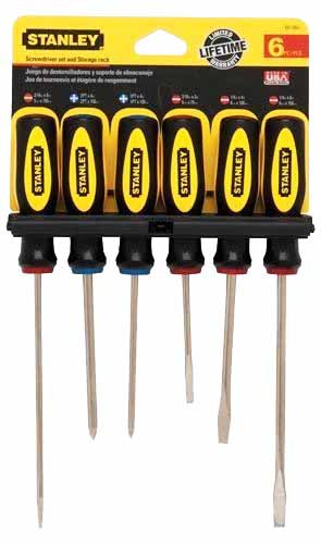 ATORNILLADOR STANLEY # 60060 (64457)  6 PZAS(OF)