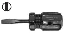 ATORNILLADOR CROSSMAN PERILLERO 1/4"X1.1/2" CARP.#46-521 (6x38 MM)