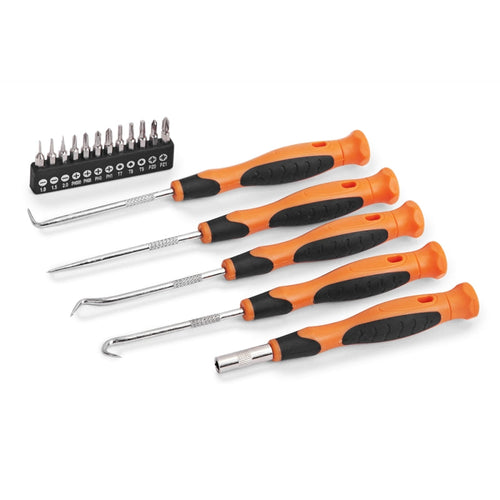 ATORNILLADOR KENDO PRECIS.JGO 17 PZAS. # 20539 C/GANCHO O"RINGS