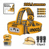 LINTERNA LED INDUSTRIAL P/CABEZA 3 PILAS AAA # HHL013AAA8 - INGCO