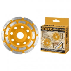 DISCO ESMERIL INGCO SEGMENTADO DOBLE COPA 125 MM # CGW021251