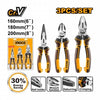 Juego de Alicates Industriales 3 Piezas HKHLPS2831 Cr-V - INGCO