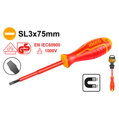 ATORNILLADOR INGCO ELECTRICO AISLADO 1000V 3 X 75 MM # HISD813075