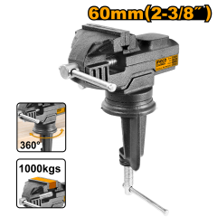 TORNILLO MECANICO 60 MM BASE GIRATORIA # HBV082 - INGCO