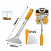 RASPADOR PINTURA INGCO HOJA 4" C/MANGO LARGO 12" # HGS3201