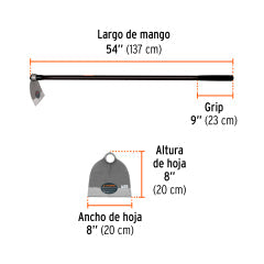 AZADON TRUPER FORJADO # 2 1.7 LBS C/MANGO FIBRA # AL-2M (10618)