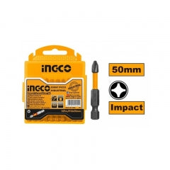 PUNTA INGCO IMPACTO PH2 50MM JGO.10 PZAS # SDBIM11PH223