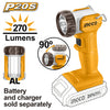 LAMPARA LED INGCO INDUSTRIAL INALAMBRICA 20V S/BAT.S/CARGADOR # CWLI2038