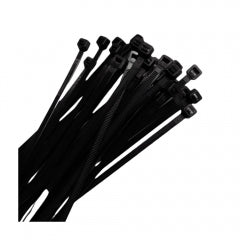 AMARRA PLASTICA INGCO NEGRA BOLSA 100 PZAS. LARGO 150 MM # HCTB15025