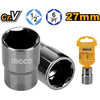 LLAVE DADO INGCO 6 PTA 1/2 DR  27 MM # HHAST12271