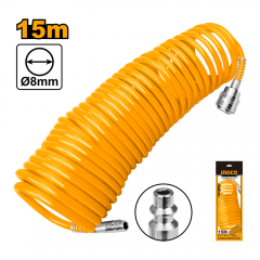MANGUERA ESPIRAL P/COMPRESOR DE AIRE 15 MTS # AH1151.1 - INGCO