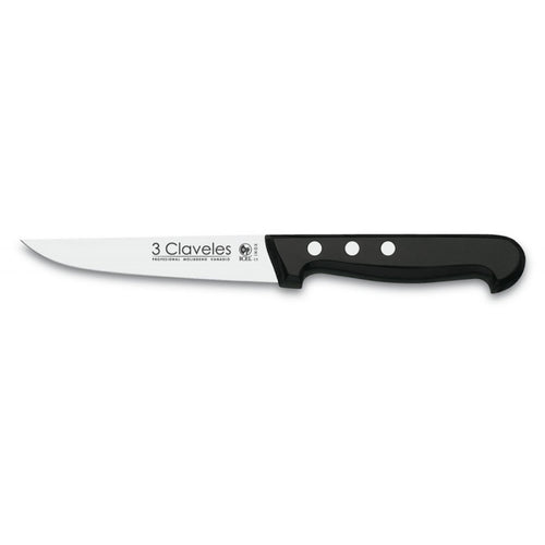 CUCHILLO TRES CLAVELES # 935 INOX MGO ABS5 13.5CMS COCINA