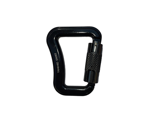 Mosquetón Carabinero EQS Aluminio 2 Tiempos 18kN