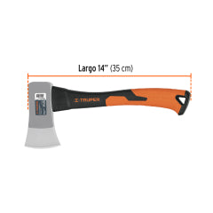 HACHA TRUPER CAZADOR 1.1/4" LBS. M/FIBRA VIDRIO # HC-1-1/4F (14951)