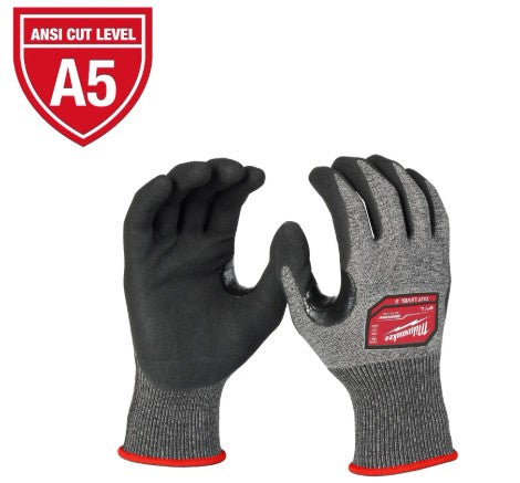 GUANTES ANTICORTE NIVEL 5 TALLA M MILWAUKEE