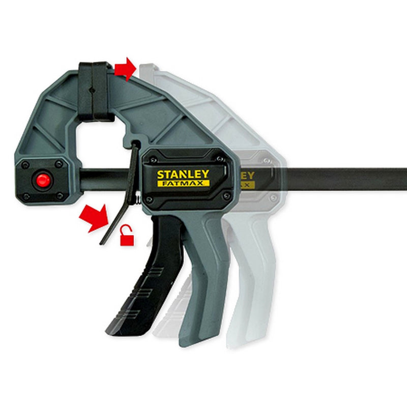 PRENSA CARPINTERO STANLEY # FMHT83242-840 T/SARGENTO C/GATILLO 1.250 MM(OF)