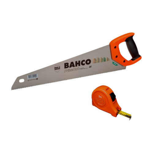 Pack Serrucho Universal PrizeCut™ 475mm/19 + Cinta de Medir 5m