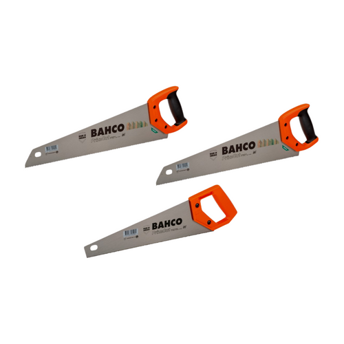 Pack Serruchos Universales PrizeCut™ 550mm/22 2 Piezas + Serrucho Universal 350mm/14 Bahco
