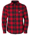 CAMISA FRANELA GRIDIRON ROJA TALLA L MILWAUKEE