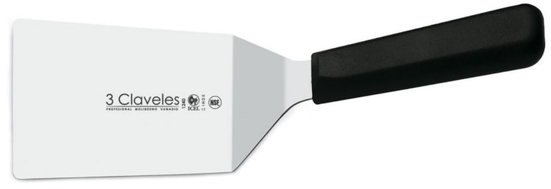 ESPATULA CURVA TRES CLAVELES #1240(1246)-11 CMS INOX