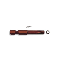 PUNTA CROSSMAN MAGNET. TORX T-15 1/4"X50MM (100 UNI.) 44-707