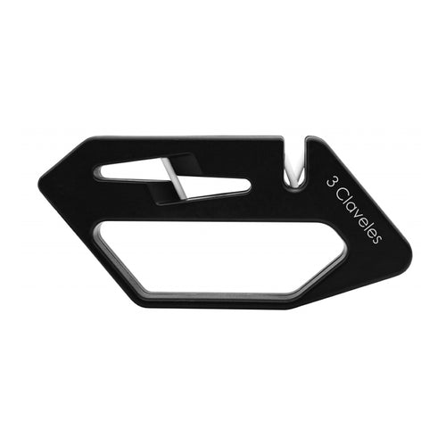 AFILADOR DE CUCHILLO Y TIJERA TRES CLAVELES #9426 C/GUARDAMANOS