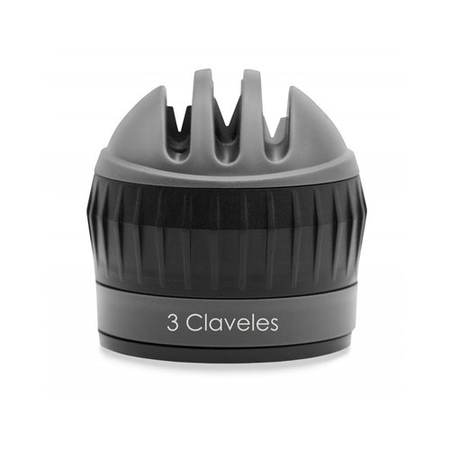 AFILADOR DE CUCHILLO TRES CLAVELES # 9427 3 PASOS C/VENTOSA