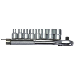 DADO HANS 1/2" DR 6 PTAS. JGO. 7 PZS. # 46134
