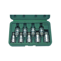 DADO HANS 1/2" DR PUNTA SPLINE JGO. 9 PZS. # 46028-9 (OF)