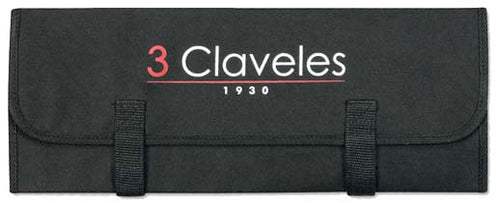 ESTUCHE TRES CLAVELES P/CUCHILLOS # 1682 6 PZAS. C/VELCRO