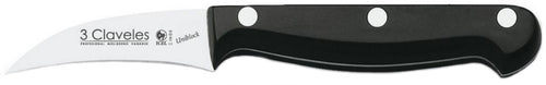CUCHILLO TRES CLAVELES # 1102 INOX UNIBL 6 CMS MONDADOR