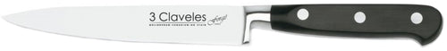 CUCHILLO TRES CLAVELES # 1561 INOX FORJADO EN CALIENTE FORGE FILETEAR 15CM