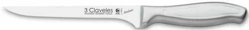 CUCHILLO TRES CLAVELES INOX. # 1496 ABSOLUTE DESHUESAR 15 CMS