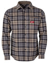 CAMISA FRANELA GRIDIRON GRIS TALLA XL MILWAUKEE